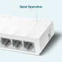 TP-LINK | 5-Port 10/100Mbps Desktop Network Switch | LS1005 | Unmanaged | Desktop | 1 Gbps (RJ-45) ports quantity | SFP ports qu - 3